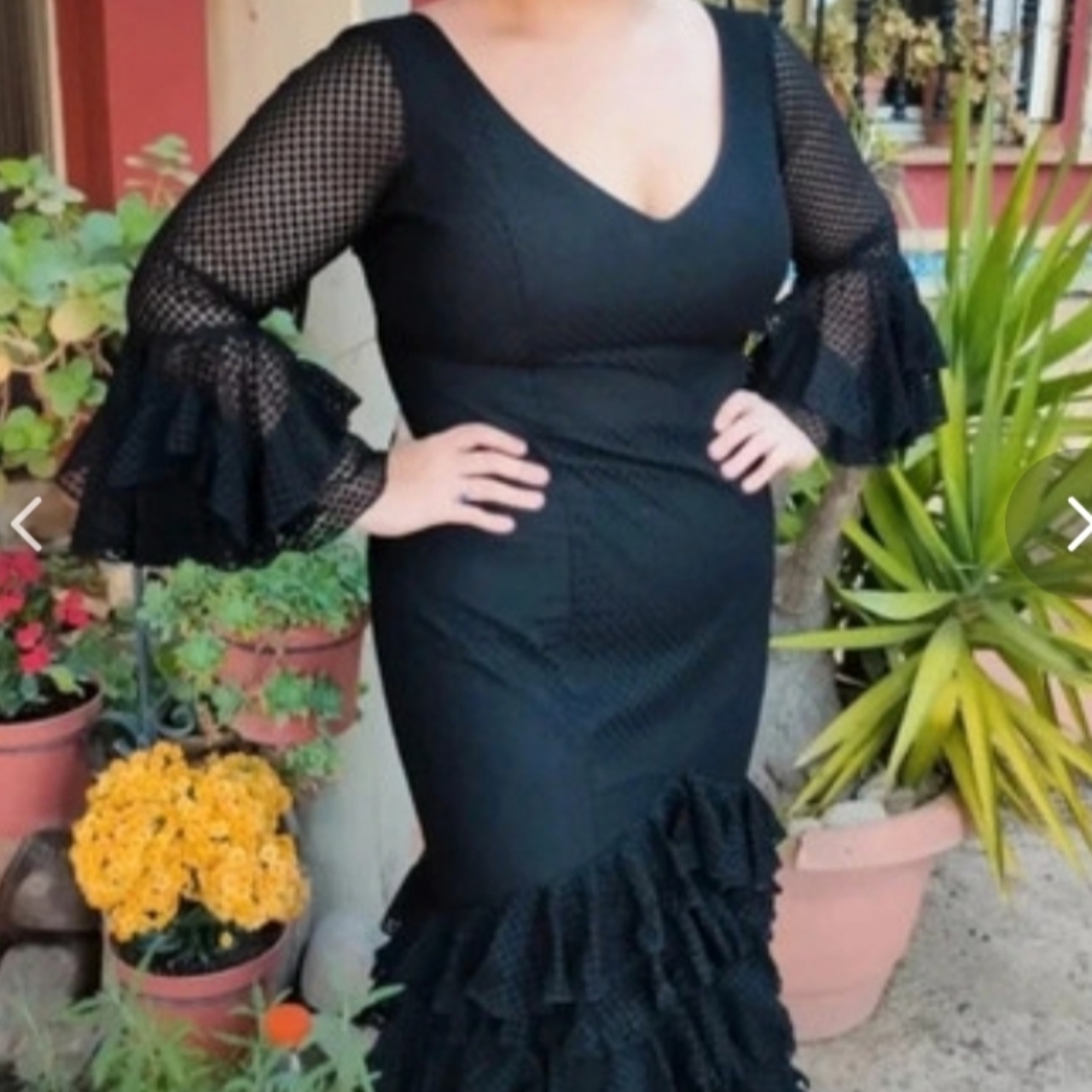 Alquiler Vestido flamenca negro | Jointy