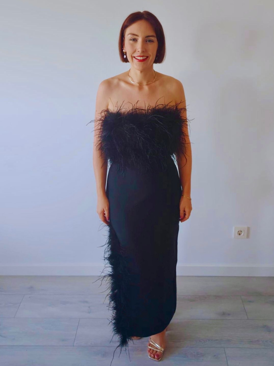 Alquiler Vestido midi bandeau | Jointy