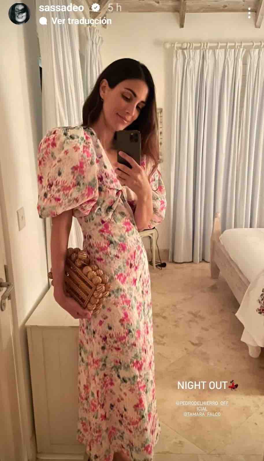 Alquiler Vestidazo algodón 100% espalda abierta manga abultada | Jointy