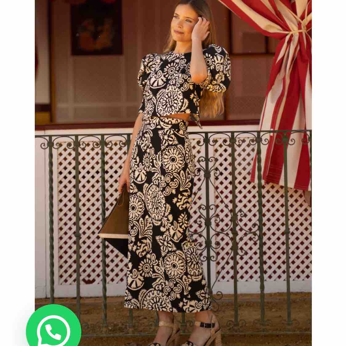 Alquiler Vestido Panambi Estampado | Jointy