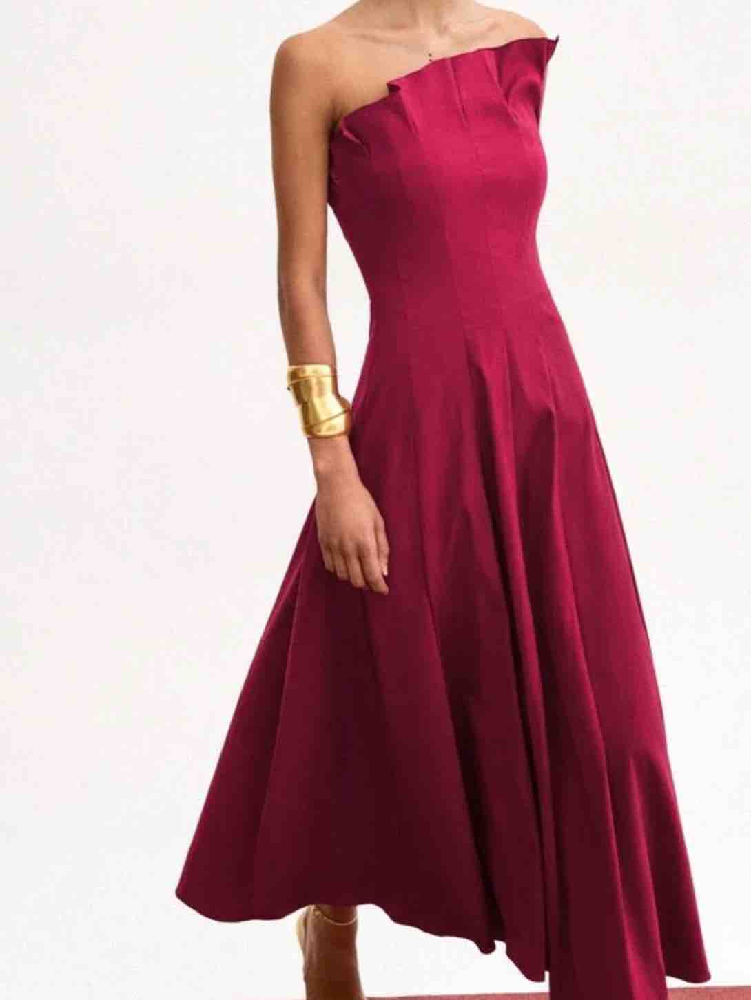 Alquiler Vestido bimani cereza | Jointy