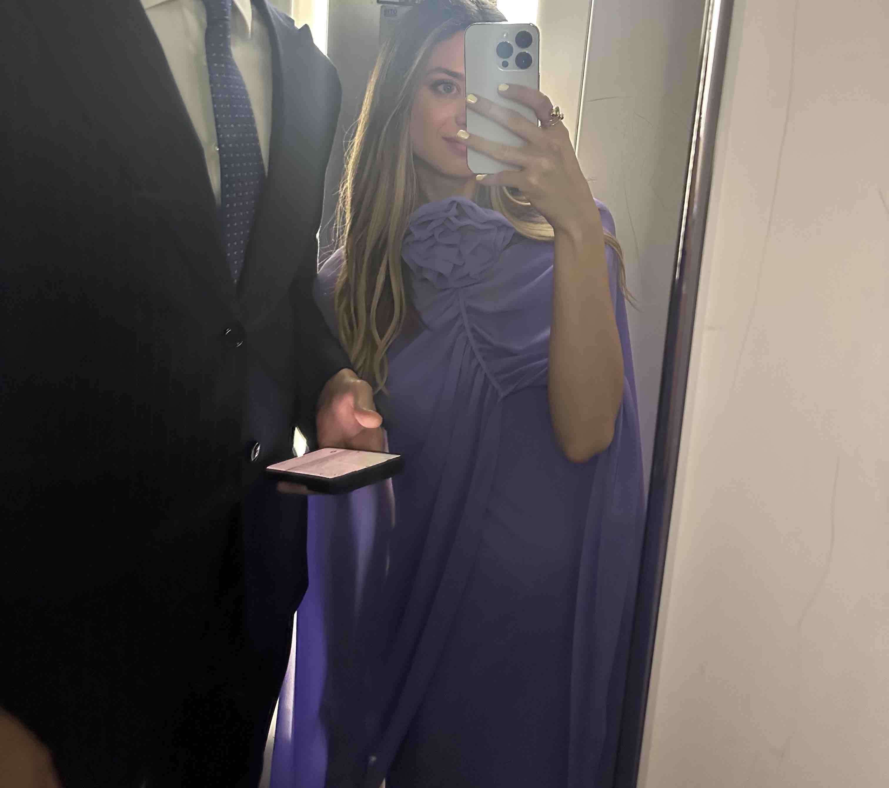 Alquiler Vestido Mannit lavanda | Jointy