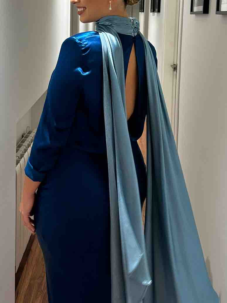 Alquiler Vestido largo Redondo Brand | Jointy