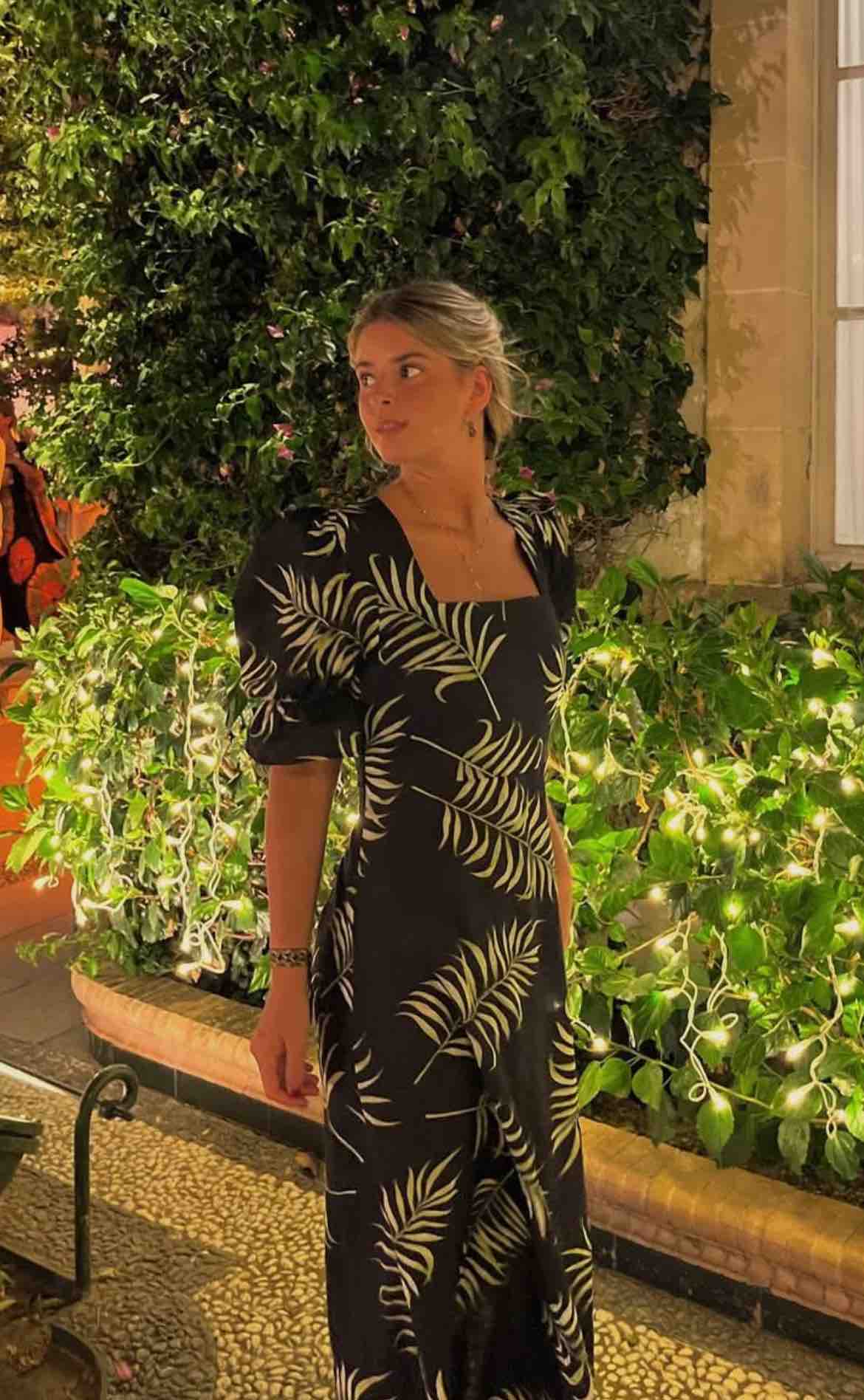 Alquiler Vestido coosy palmeras invitada, feria… | Jointy