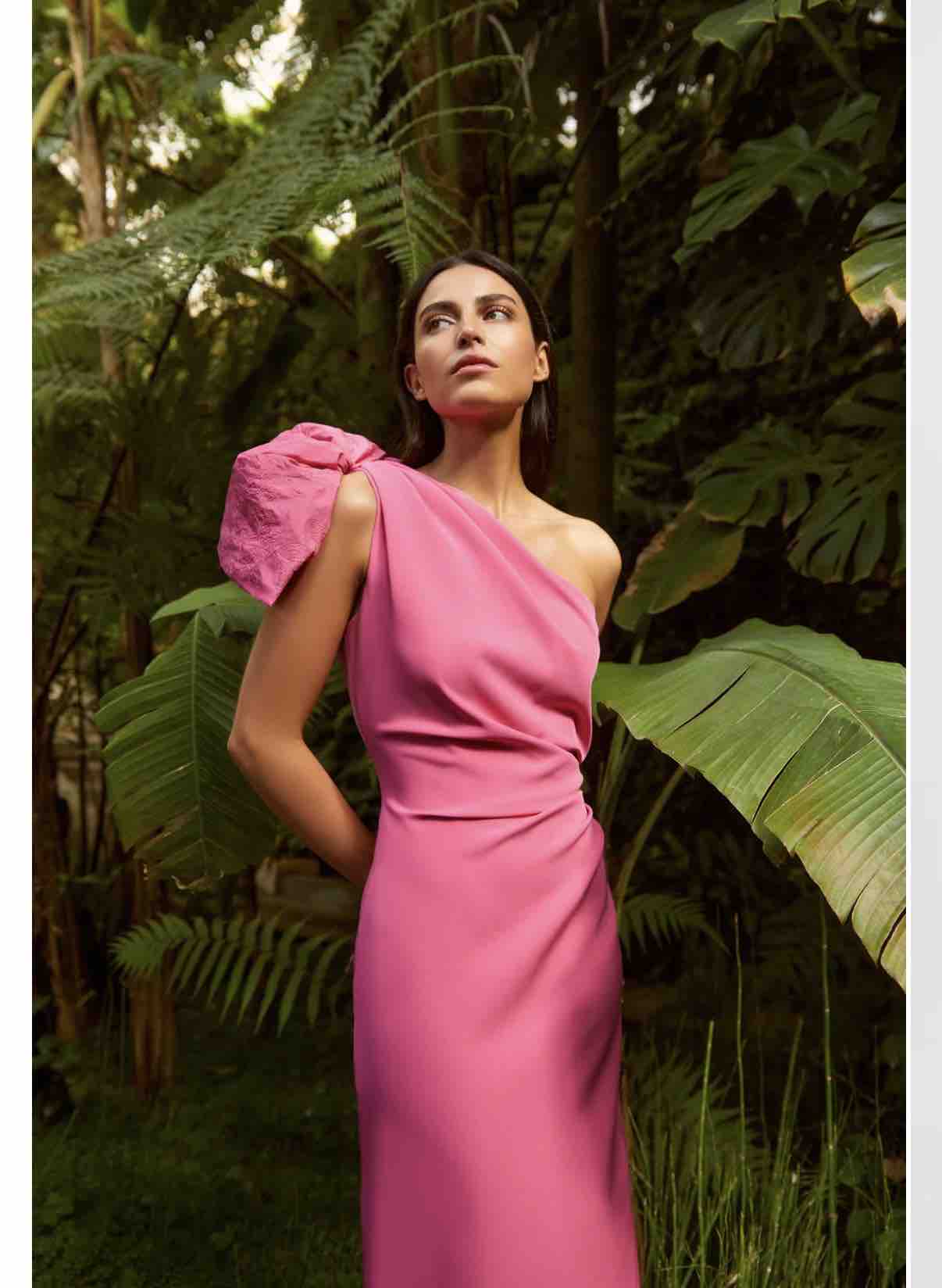 Alquiler Vestido invitada rosa | Jointy