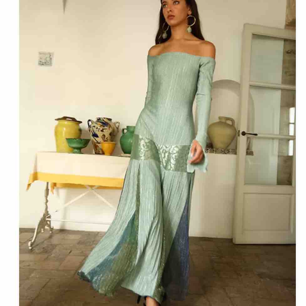 Alquiler Vestido azul Claw the Label | Jointy