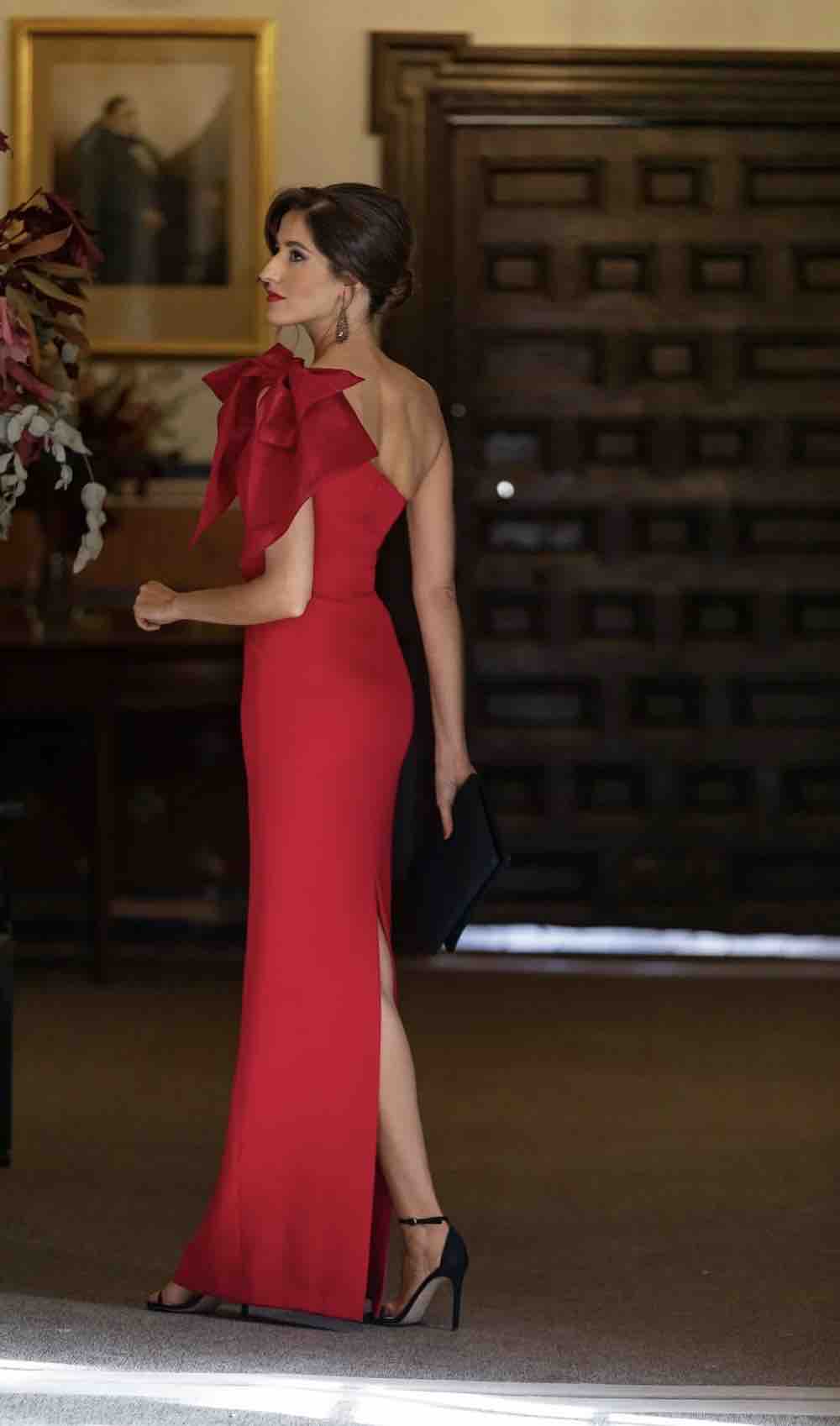 Alquiler Vestido de invitada rojo | Jointy