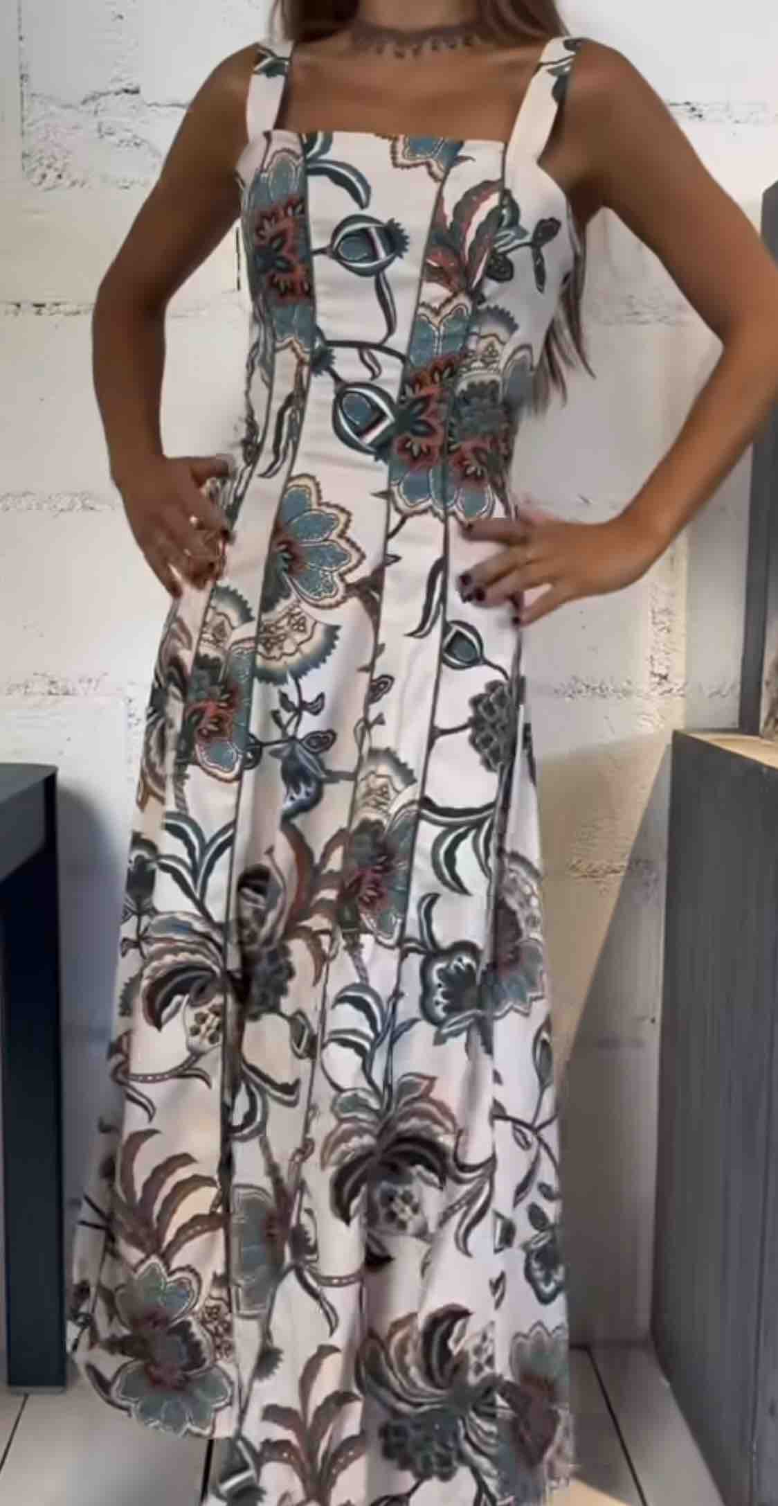 Alquiler Vestido estampado Tebusqué | Jointy