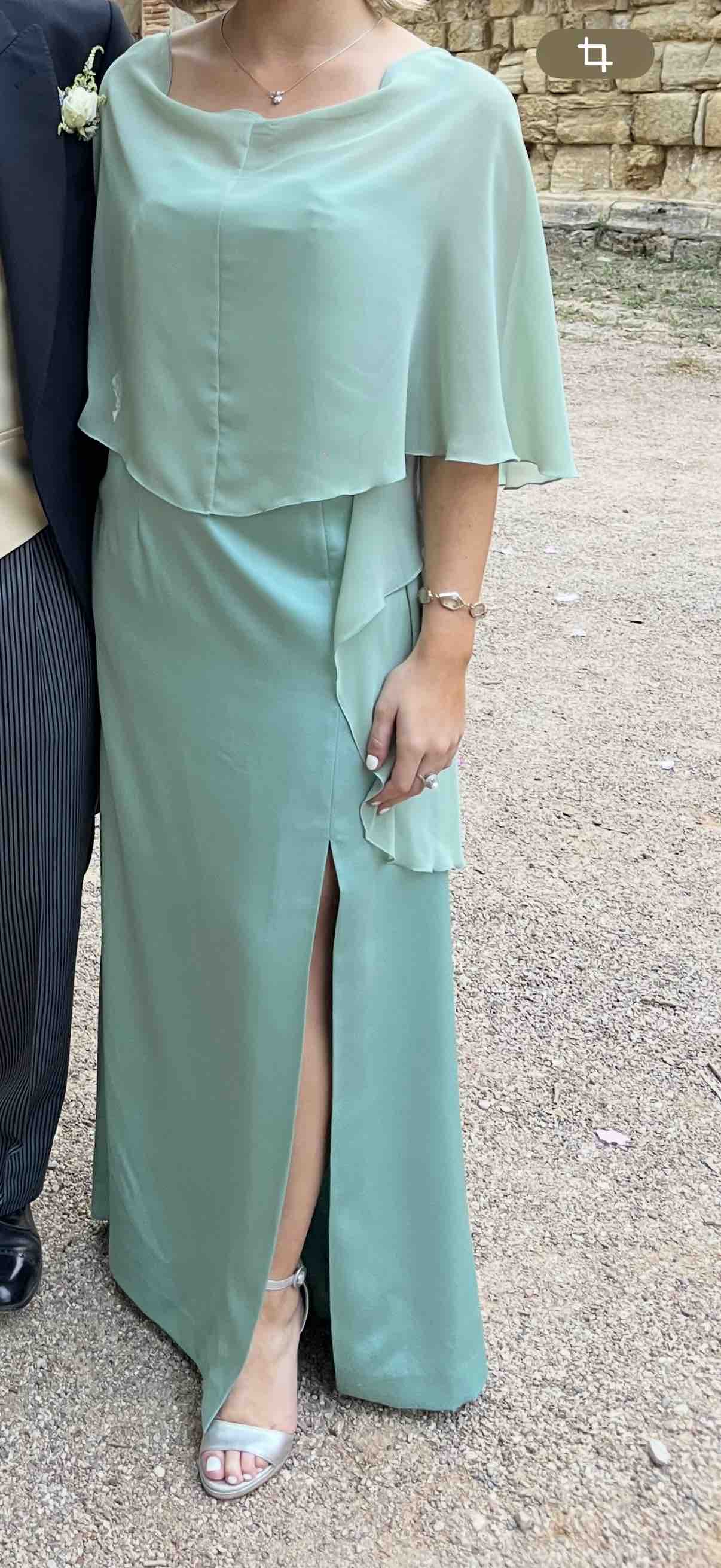 Alquiler Conjunto de boda: vestido y chal a juego | Jointy