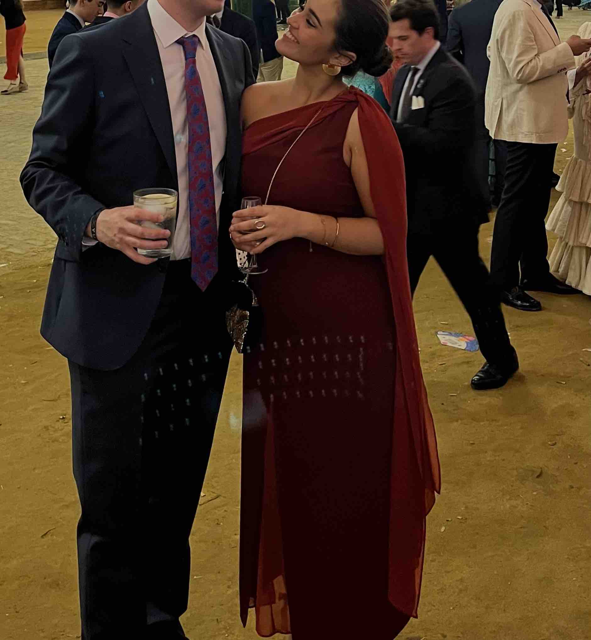 Alquiler Vestido de boda elegante rojo | Jointy