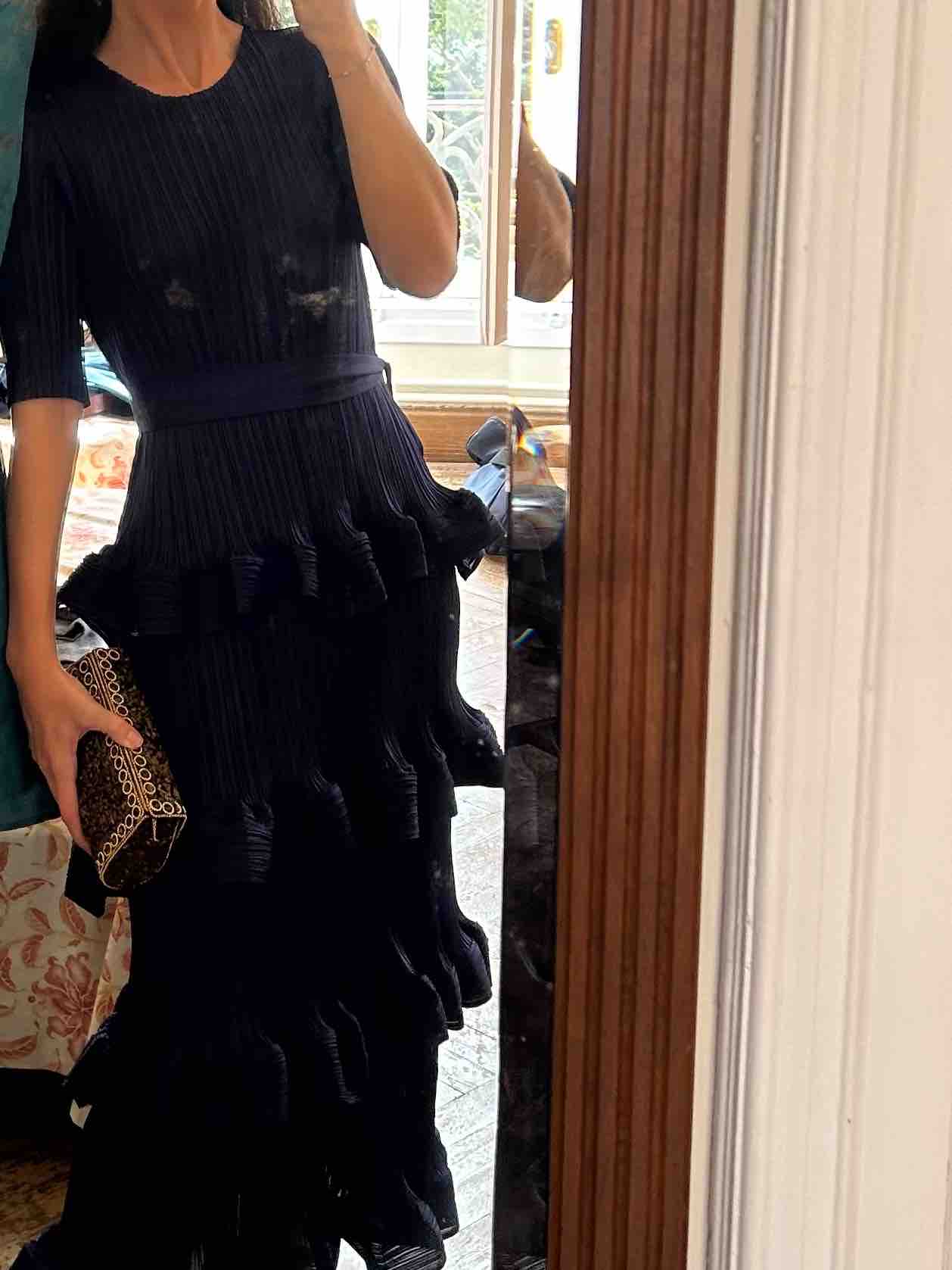 Alquiler Vestido invitada azul marino | Jointy