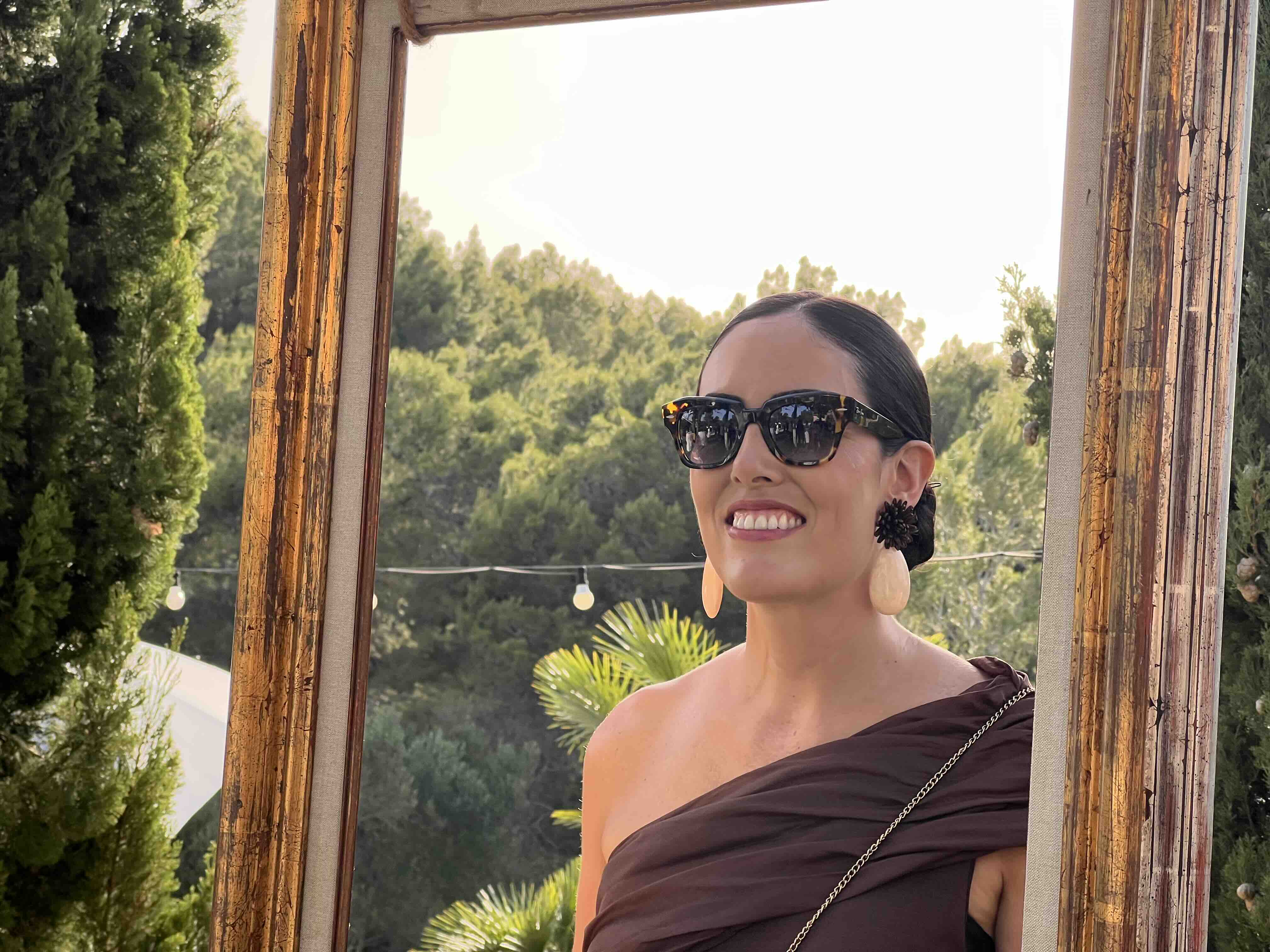 Alquiler Vestido marron Coosy | Jointy