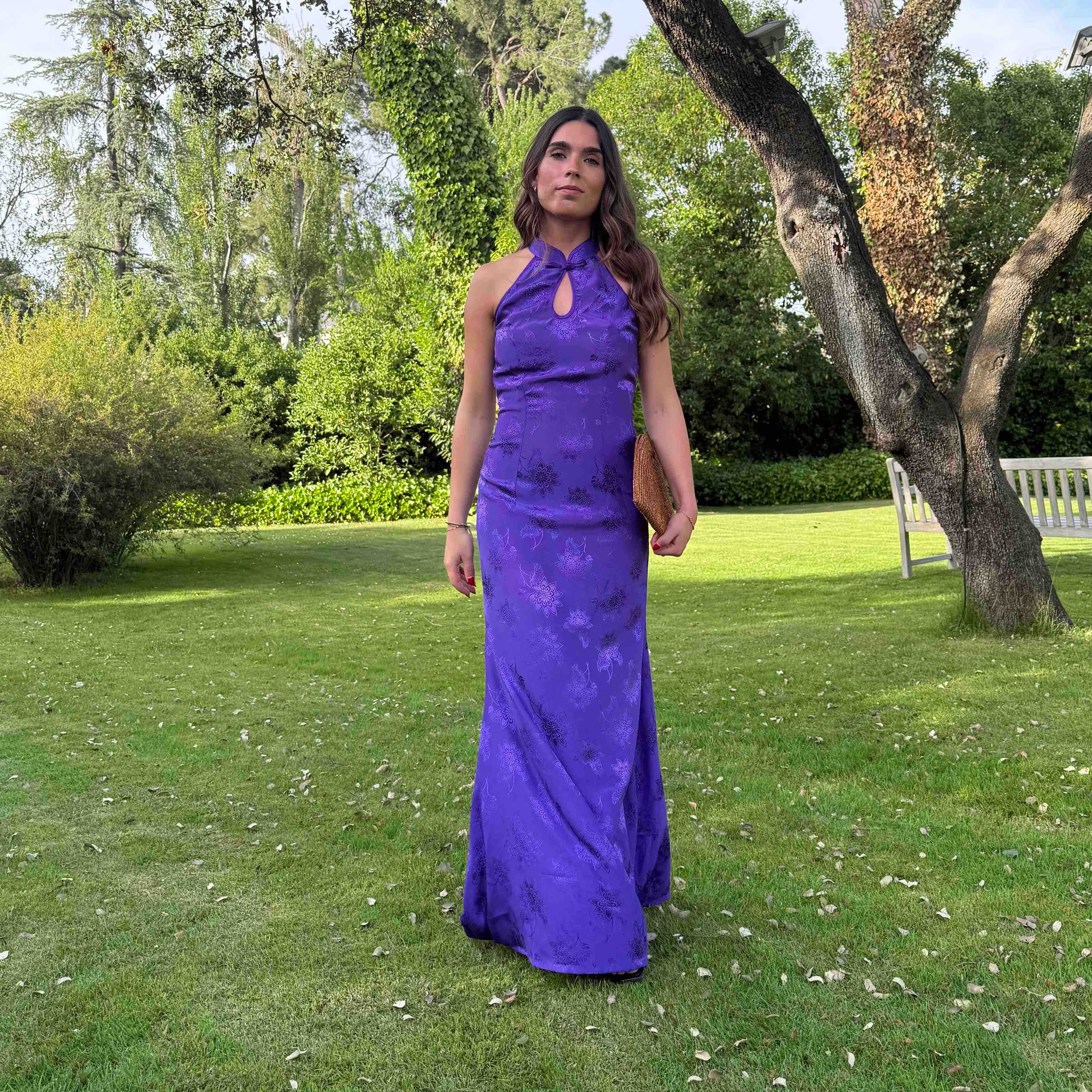 Alquiler Vestido Purple Rain de CANALA | Jointy