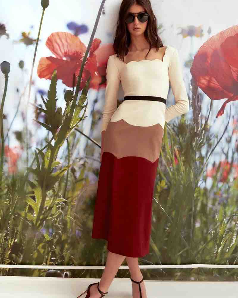 Alquiler Vestido bicolor IQ Collection | Jointy