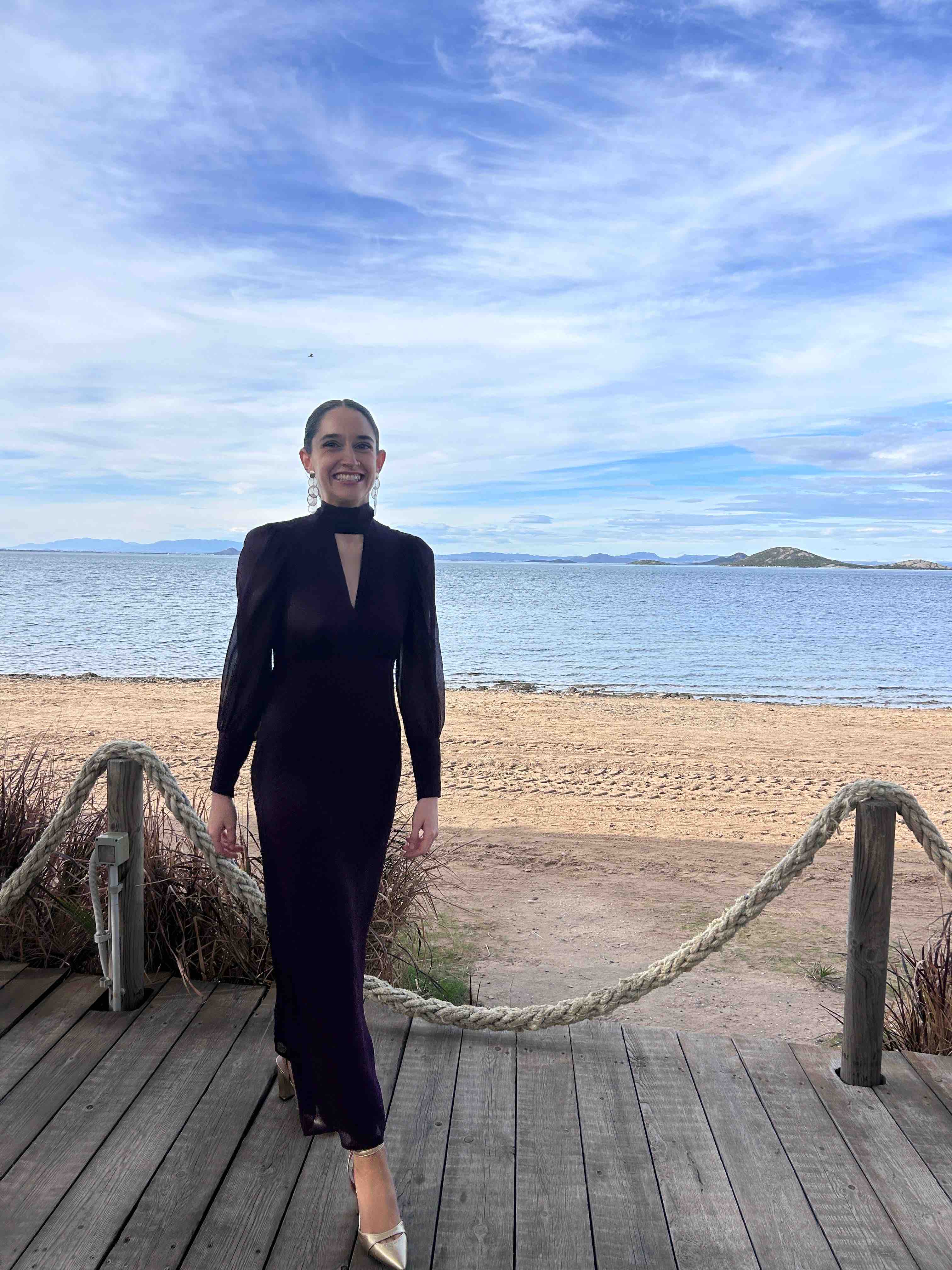 Alquiler Vestido Mrs Gracia color ciruela | Jointy