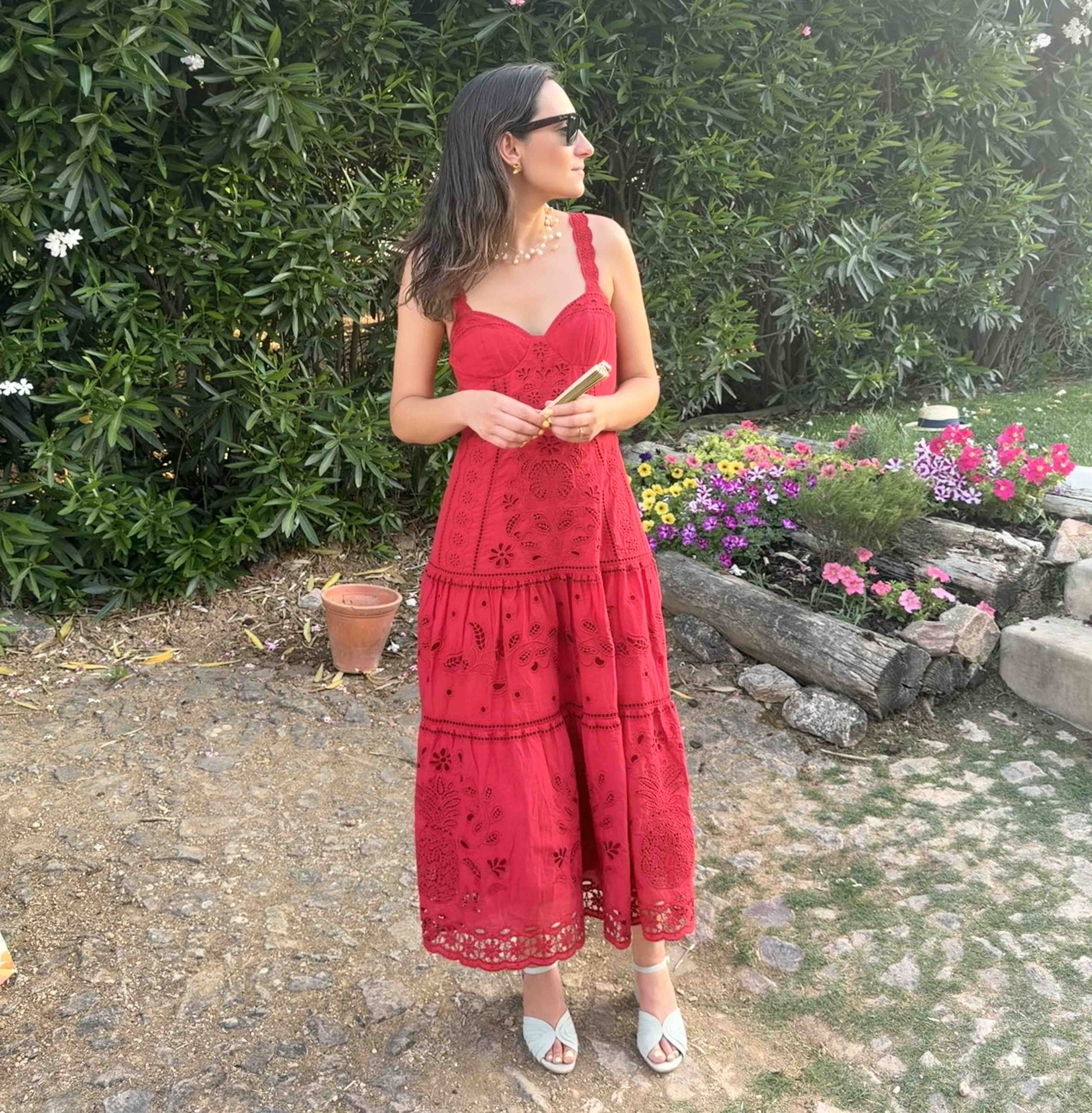 Alquiler Vestido Farm Rio - Richelieu Floral Mariana | Jointy