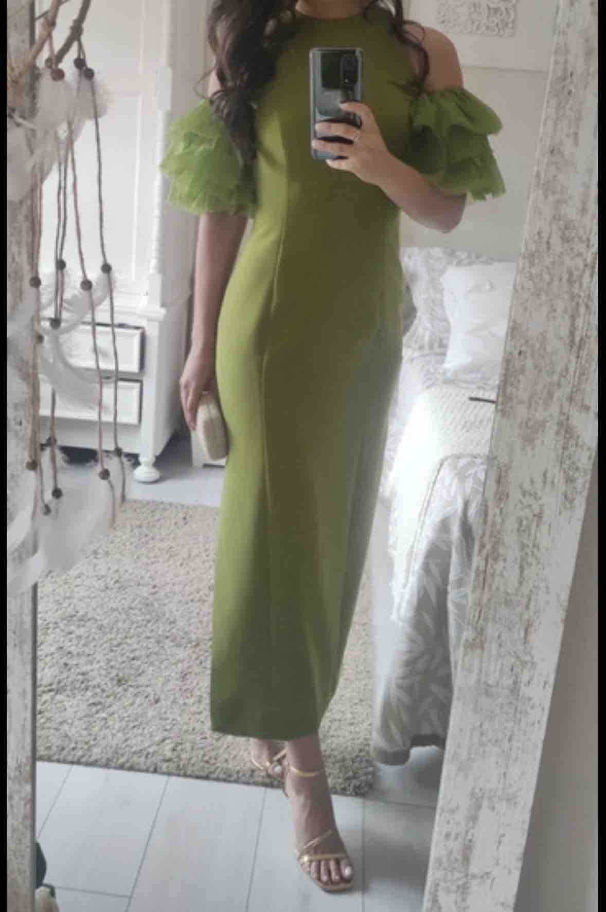 Alquiler Vestido Vera  Redondo Brand verde talla S | Jointy