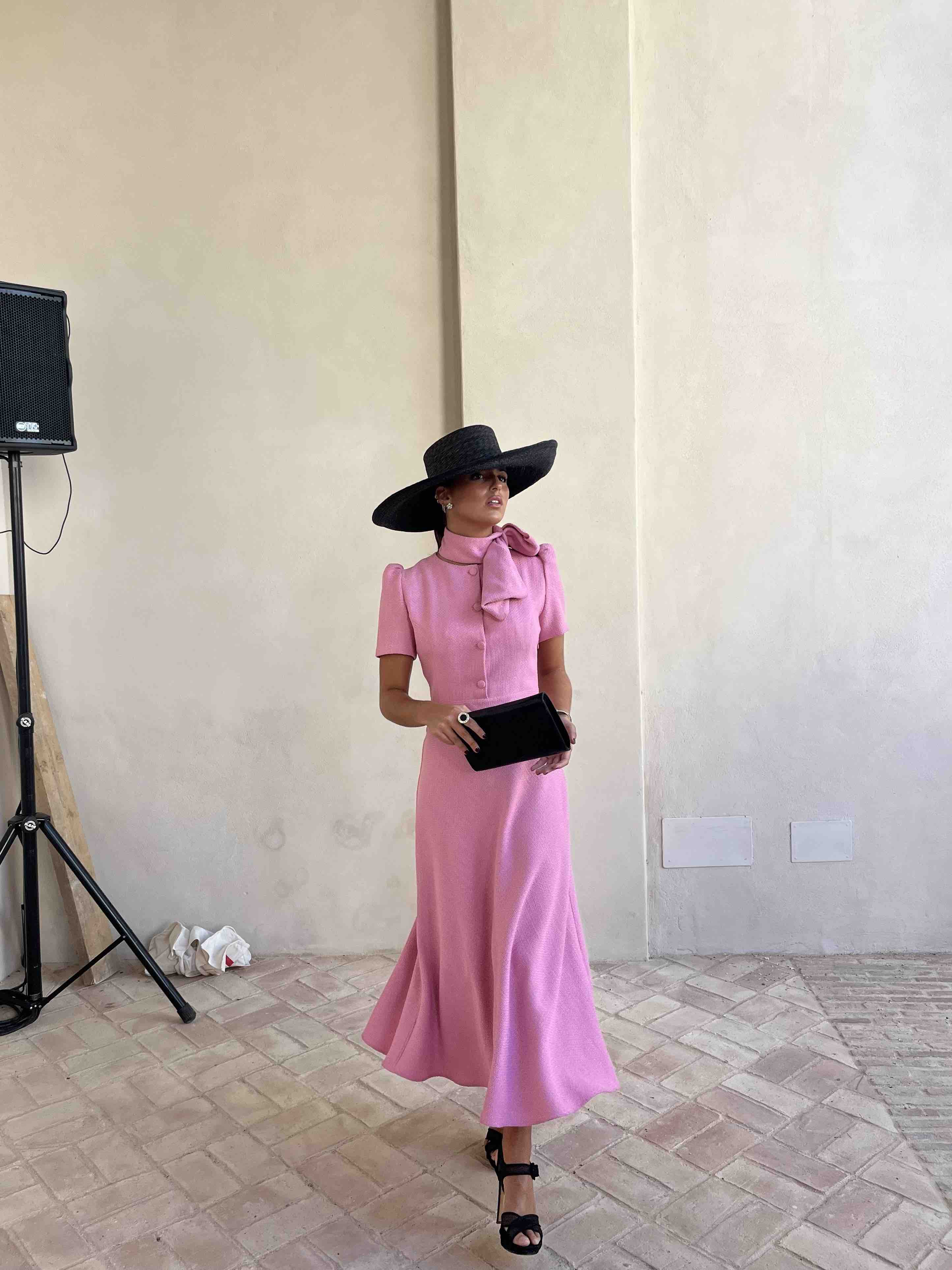 Alquiler Vestido rosa elegante | Jointy