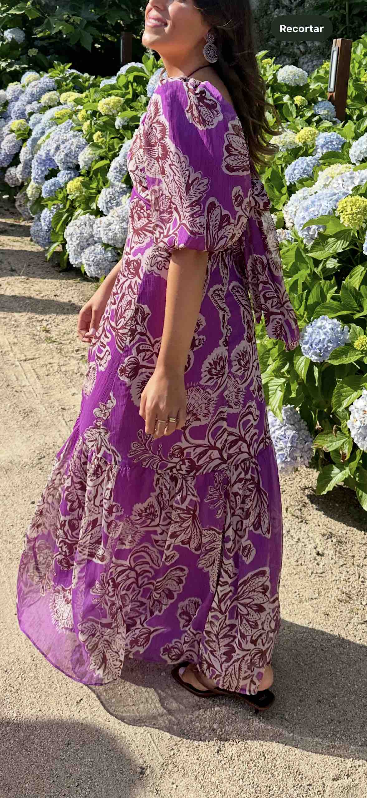 Alquiler Vestido invitada buganvilla | Jointy