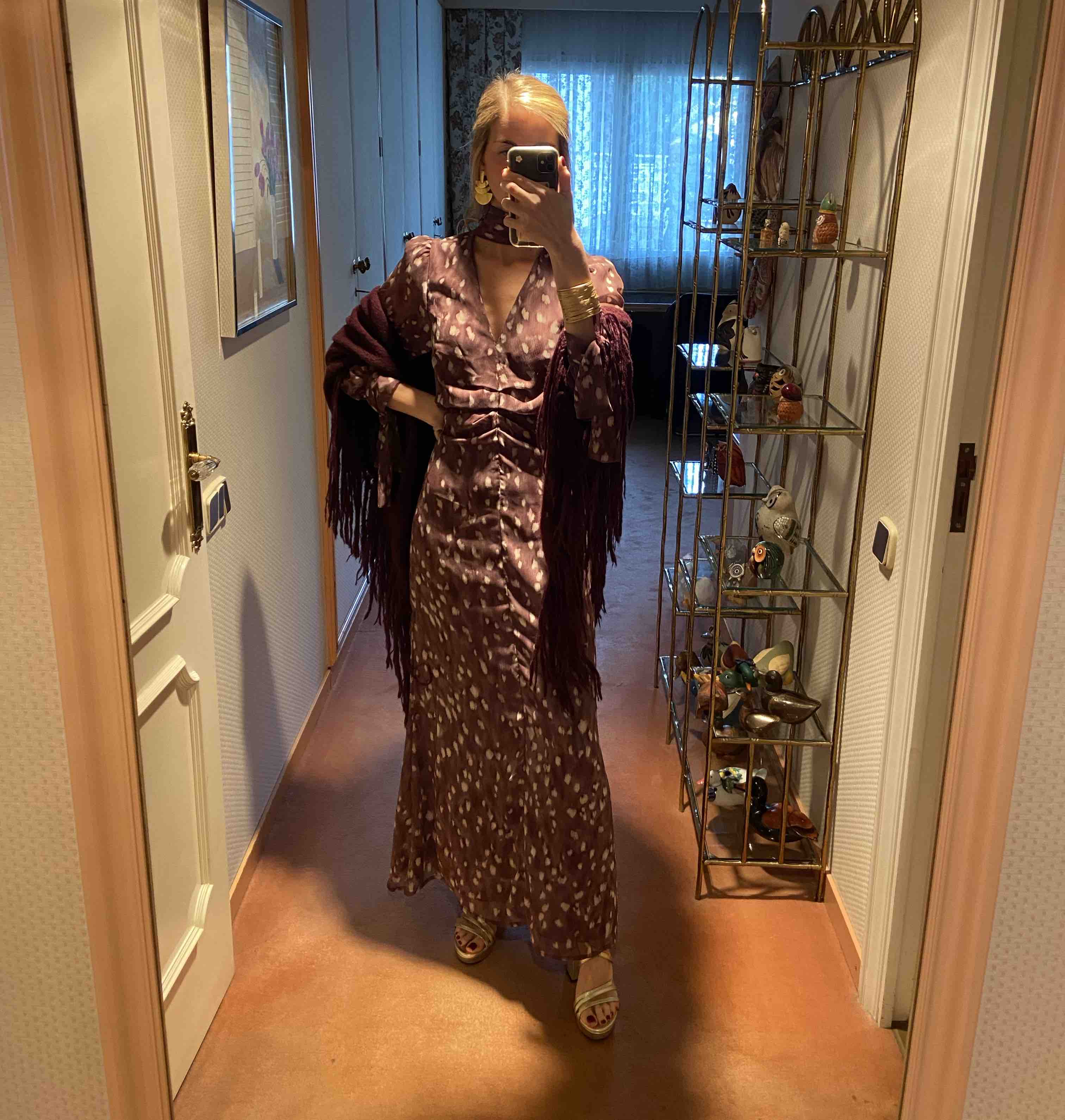 Alquiler Vestido Baymo estampado | Jointy