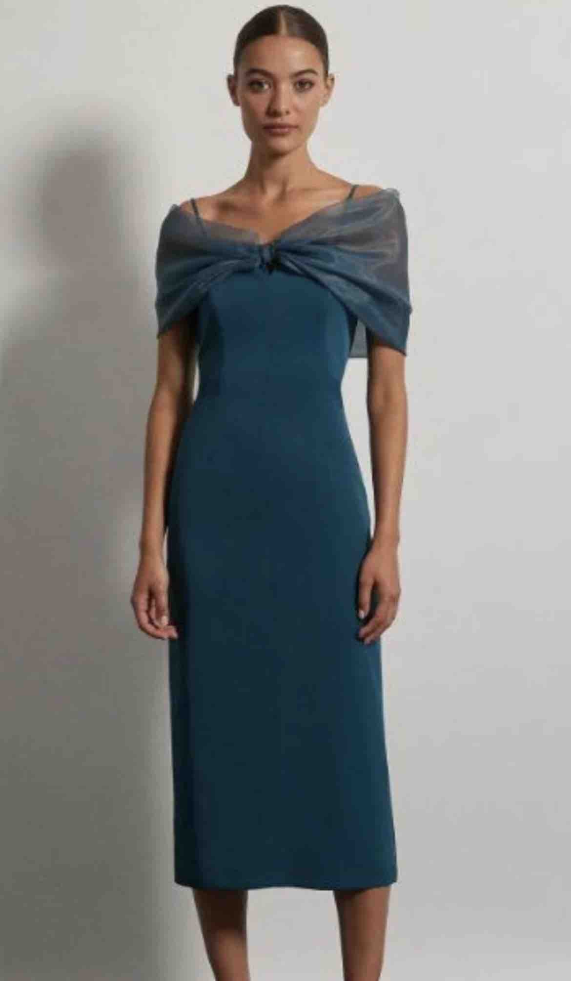 Alquiler Vestido Bimani azul | Jointy