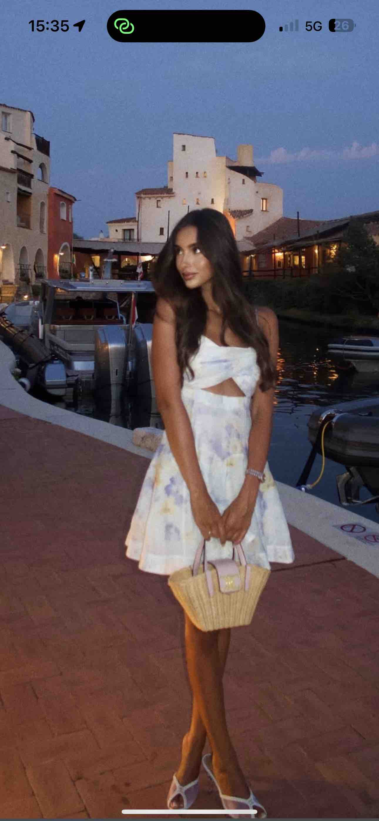 Alquiler Vestido corto Zimmerman | Jointy