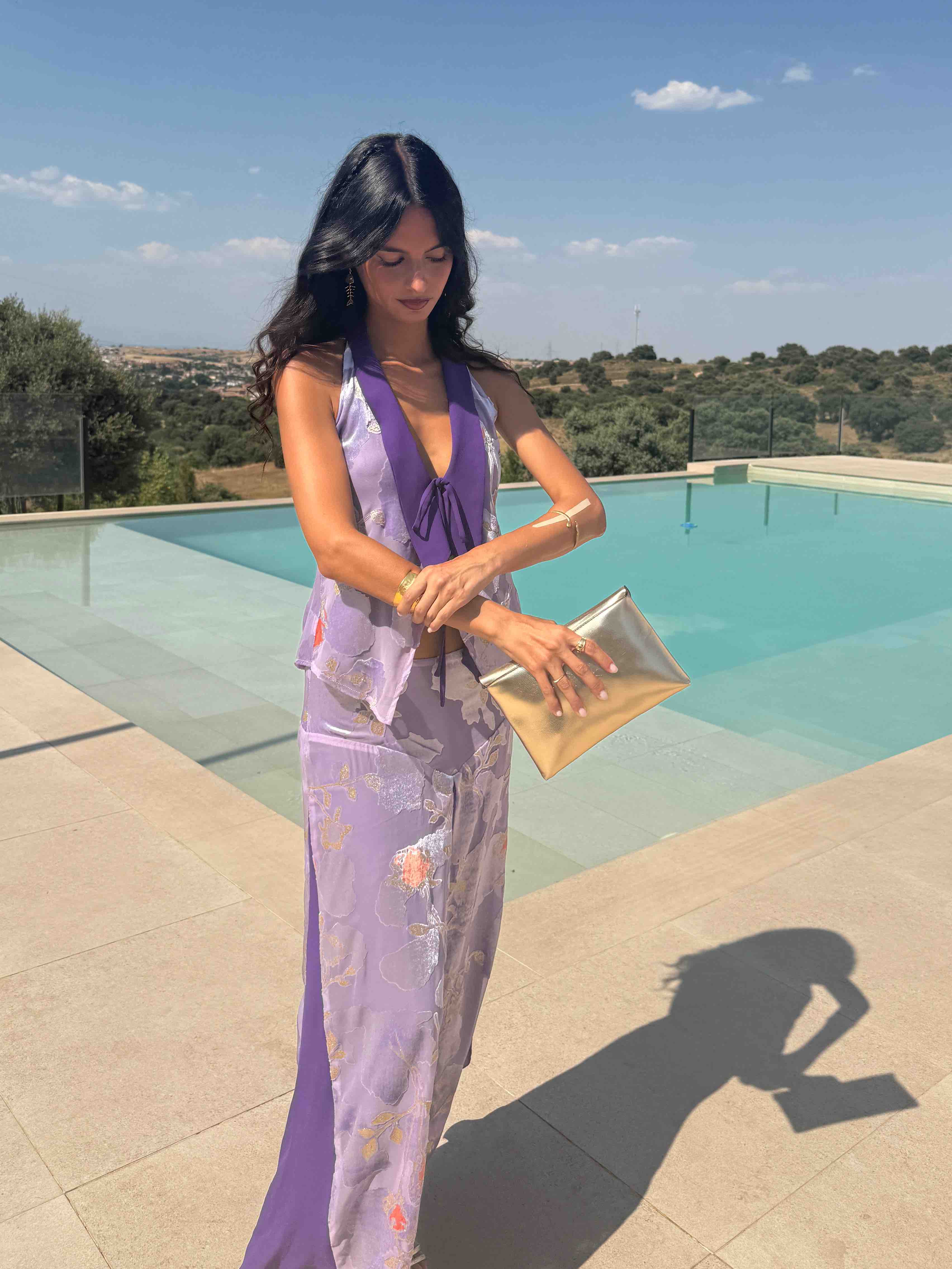 Alquiler Conjunto morado Claw The Label | Jointy