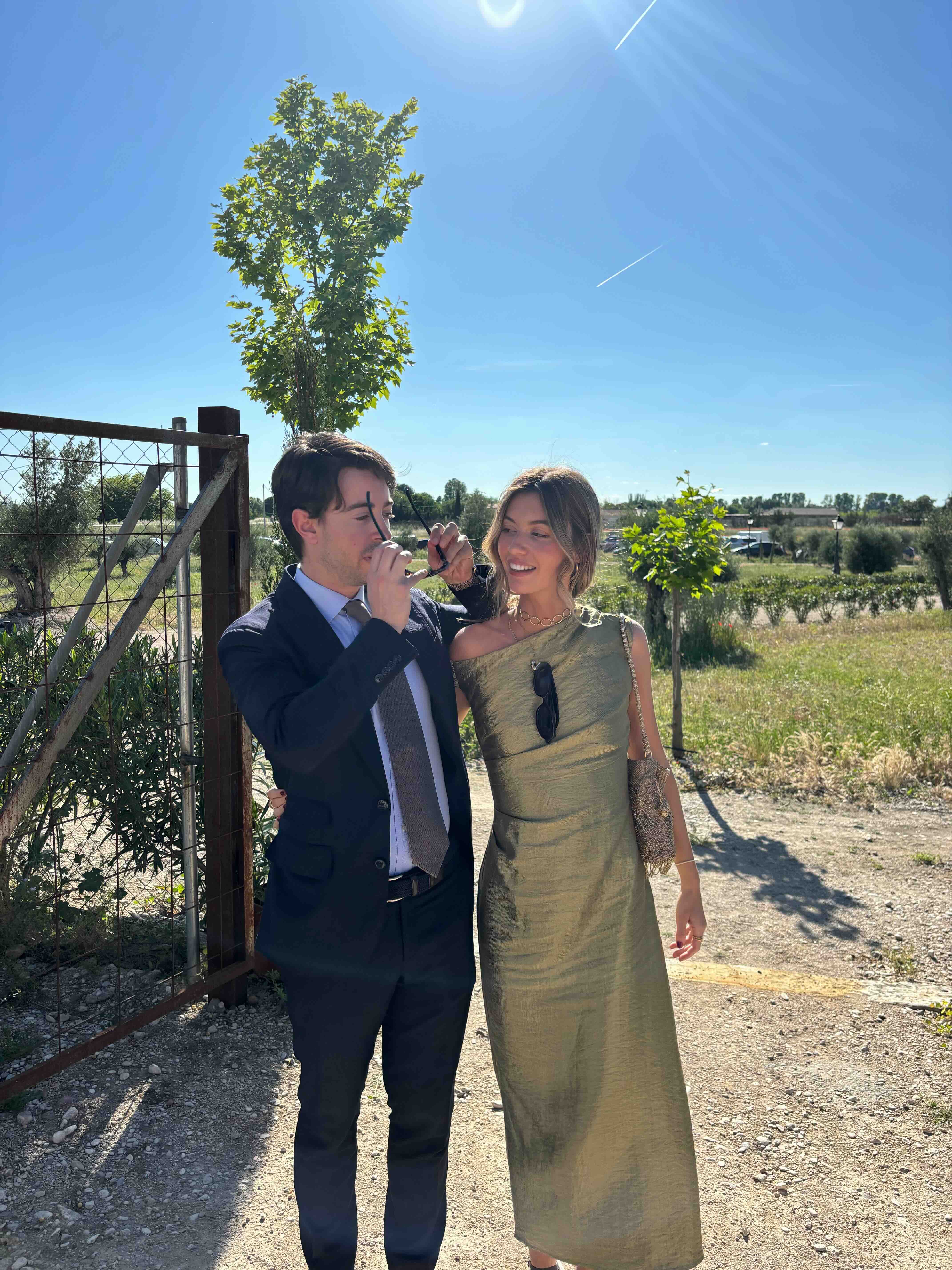 Alquiler Vestido asimétrico | Jointy