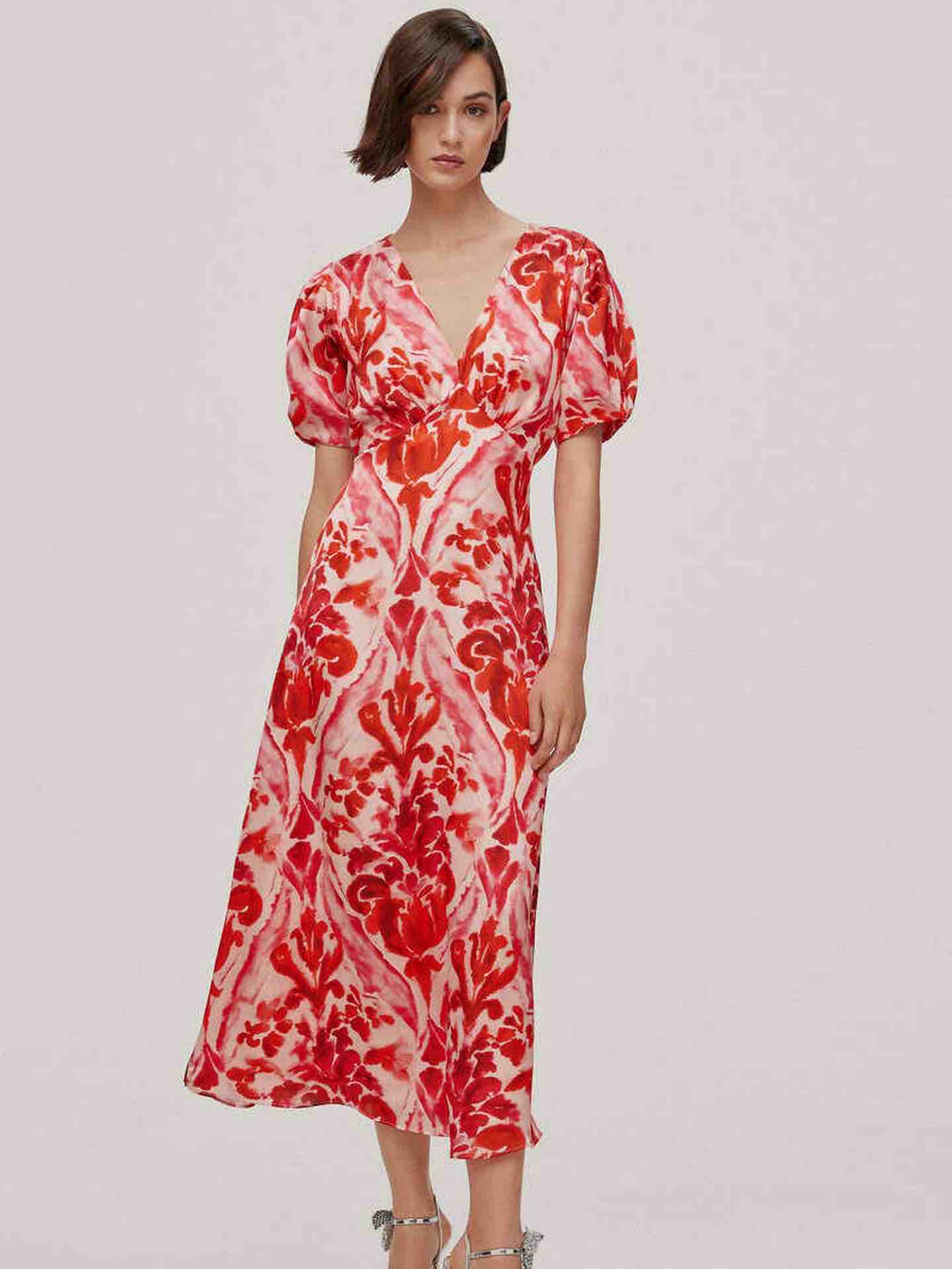 Alquiler Vestido midi estampado | Jointy