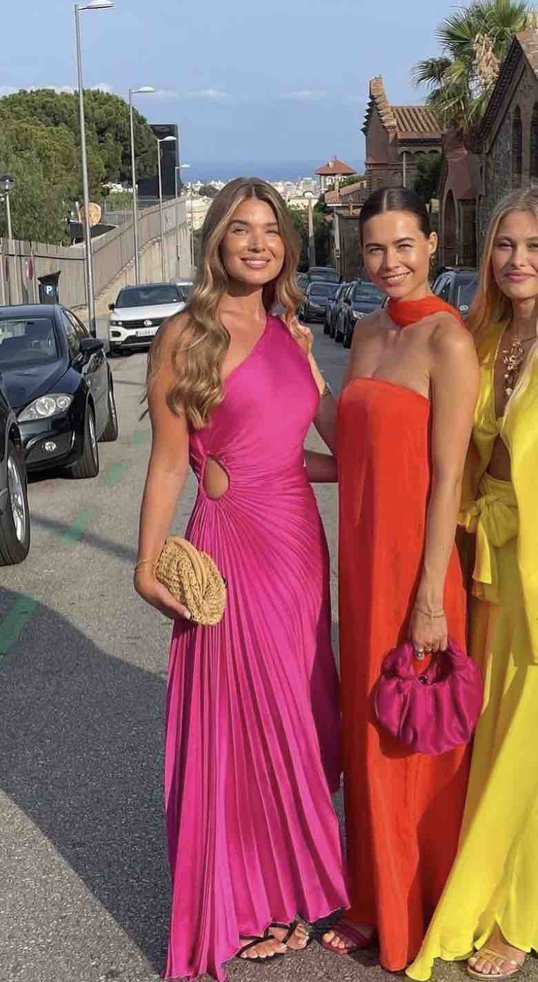 Alquiler Vestido pidi plisado | Jointy