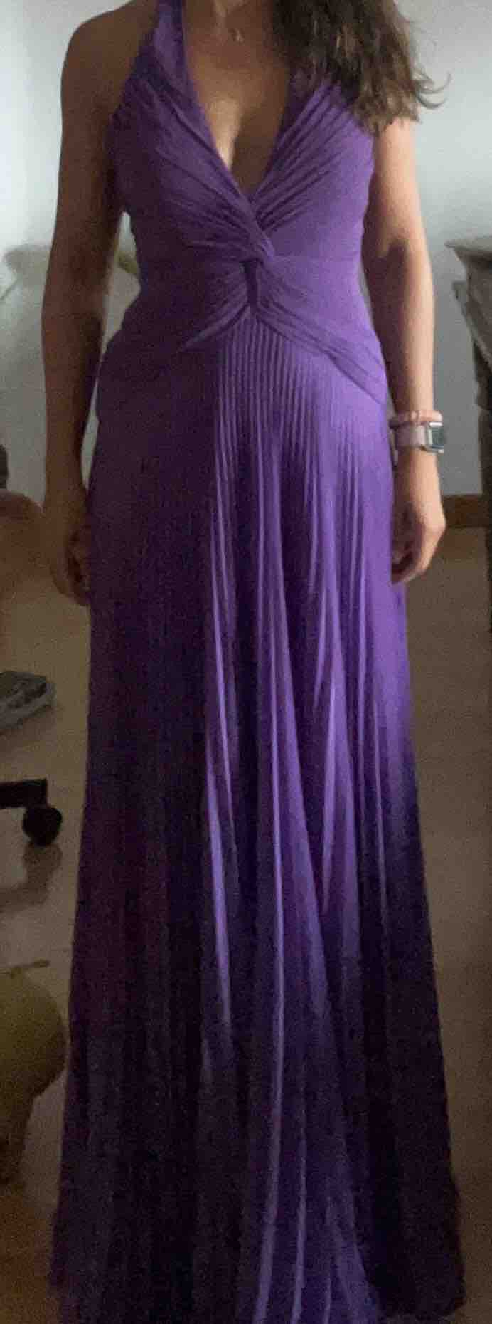 Alquiler Vestido noche largo morado | Jointy