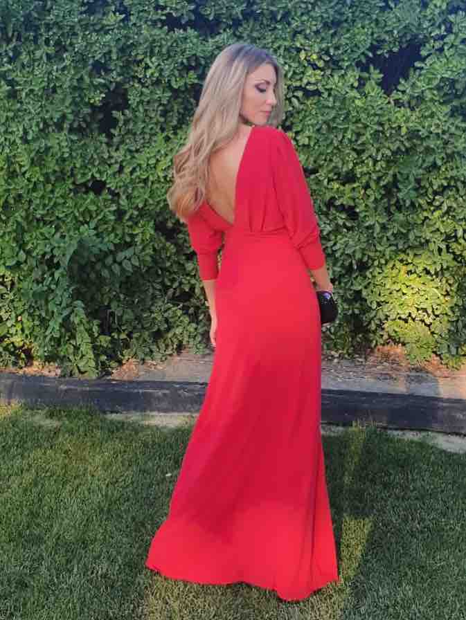 Alquiler Vestido rojo Bimani | Jointy